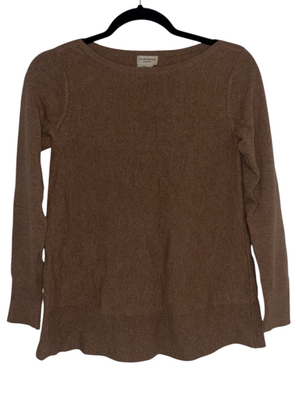 Club Monaco 100% Cashmere Sweater in Camel